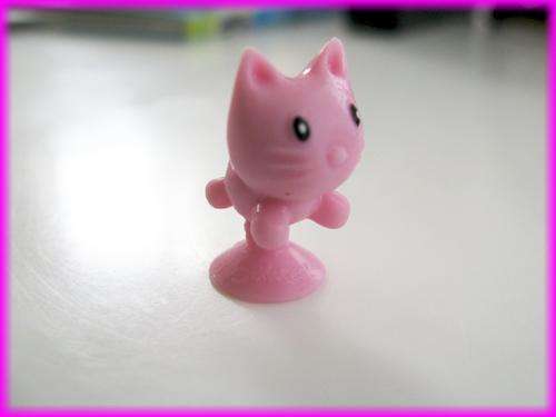 Stikeez pink kitty