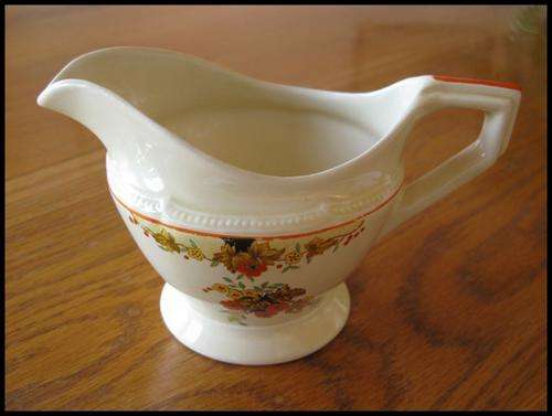 Milk jug, creamer. Burleigh Mint condition