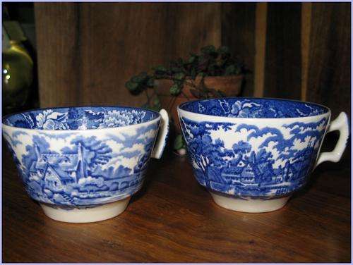 Enoch Woods. English scenery 2 cups - slightly different.