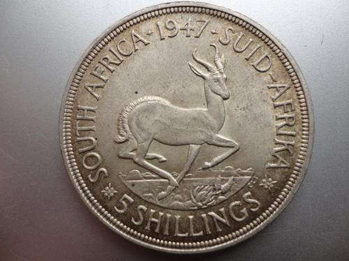 1947 SILVER CROWN 5 SHILLING