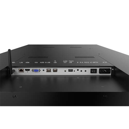 Large 55` LED Monitor with a remote controller