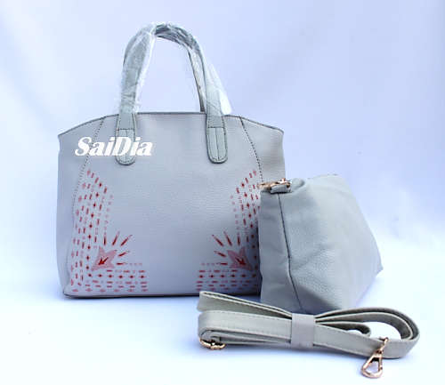 GORGEOUS DESIGNER INSPIRED 2 PIECE HANDBAG