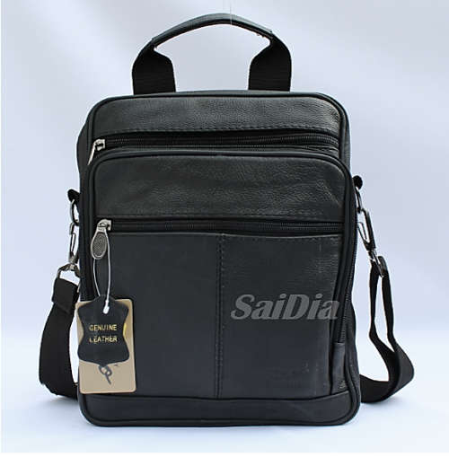 GENUINE LEATHER SHOULDER / MESSENGER BAG FOR 10 INCH TABLET