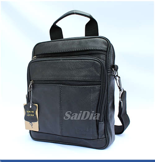 GENUINE LEATHER SHOULDER / MESSENGER BAG FOR 10 INCH TABLET