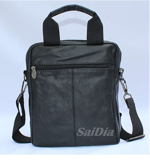 GENUINE LEATHER SHOULDER / MESSENGER BAG FOR 10 INCH TABLET