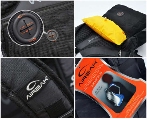 AIRBAK - Unique air cushioned design - makes you feel like you're carrying half the weight.!