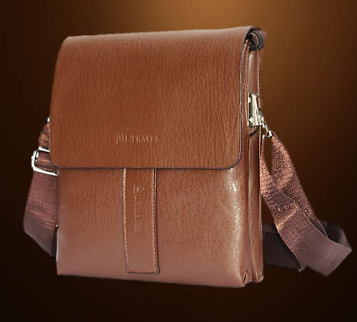 REDUCED !!! 2 PIECE NOTEBOOK & MESSENGER / IPAD SET IN CHOCOLATE-MOCHA