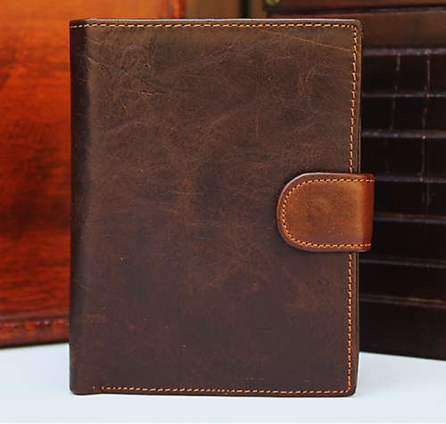Genuine Leather Wallet - Large ( Ideal for travel)