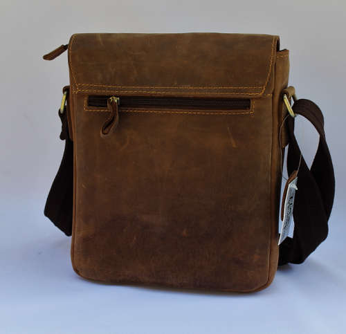 Genuine Full Grain Cow-Hide Messenger Bag