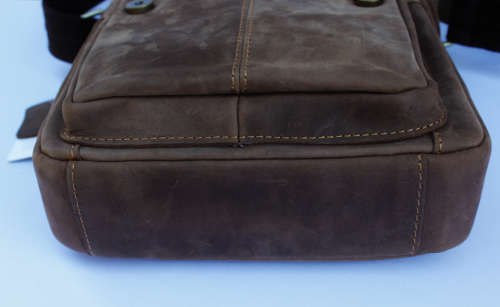 Genuine Full Grain Cow-Hide Messenger Bag