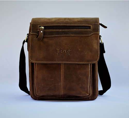 Genuine Full Grain Cow-Hide Messenger Bag