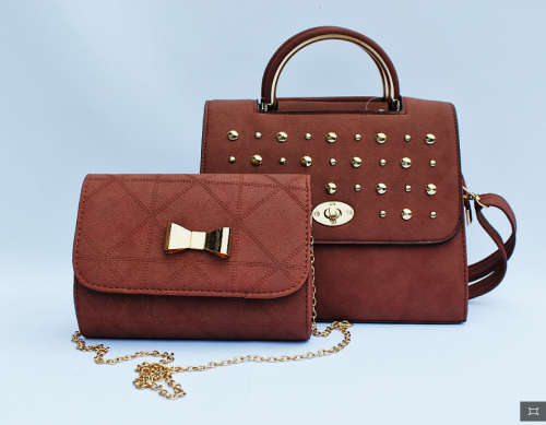 Gorgeous AND Chic 2-Piece Handbag