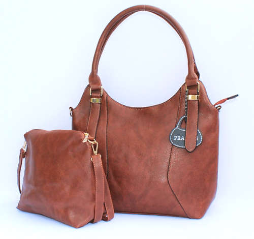 Gorgeous 2 Piece Tote Shoulder Bag and Vanity bag Set