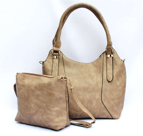 Gorgeous 2 piece tote shoulder bag and vanity bag set