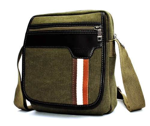 Canvas  Messenger / Shoulder Bag - 2 Colors