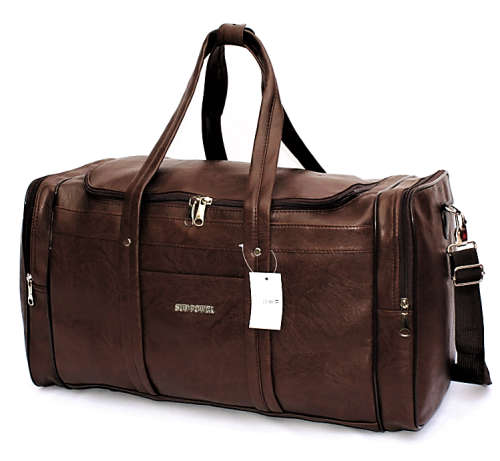 Vintage Pu Leather  Weekender / Duffel Bag - 2 Colours