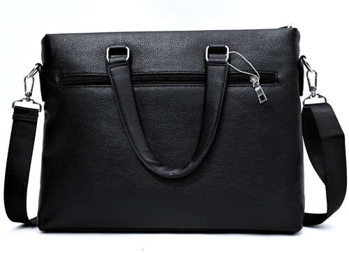 Large Capacity Briefcase / Laptop Travel Bag - In Brown or Black