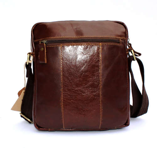 Genuine Cow-Hide Messenger Bag