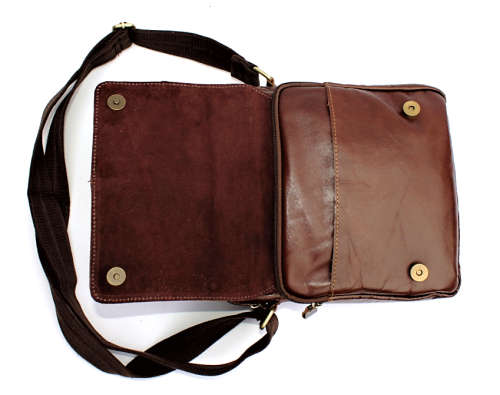 Genuine Cow-Hide Messenger Bag