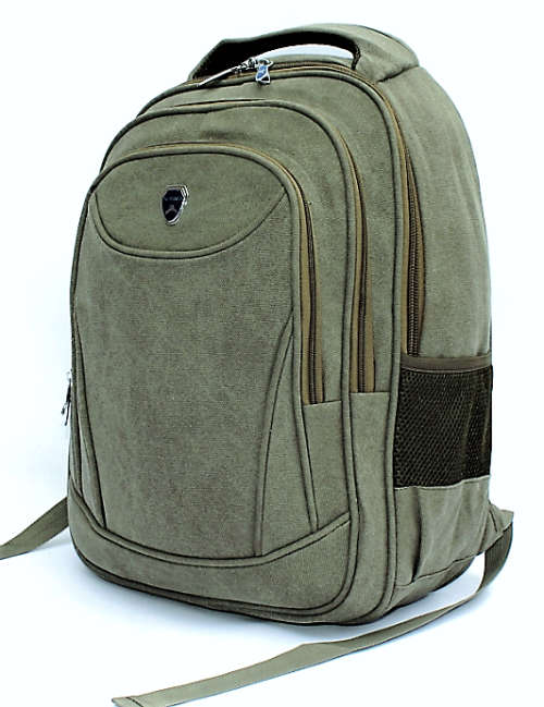 Canvas Laptop Backpack - 2 Colors