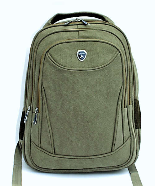 Canvas Laptop Backpack - 2 Colors