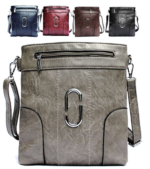 PU  Messenger / Shoulder Bag - Choice of 3 colors available