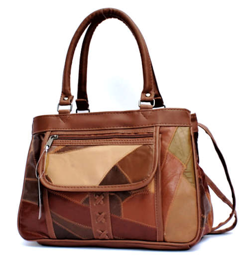 Genuine Leather Handbag - Available 2 Colors