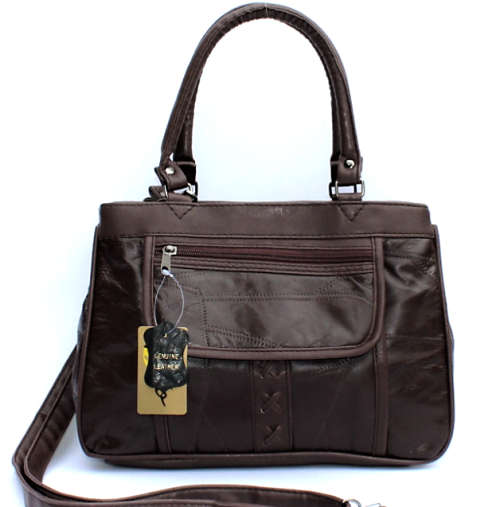 Genuine Leather Handbag - Available in 2 Colors