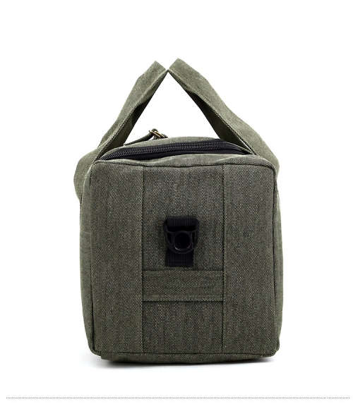 Canvas  Weekender / Duffle Bag in Green