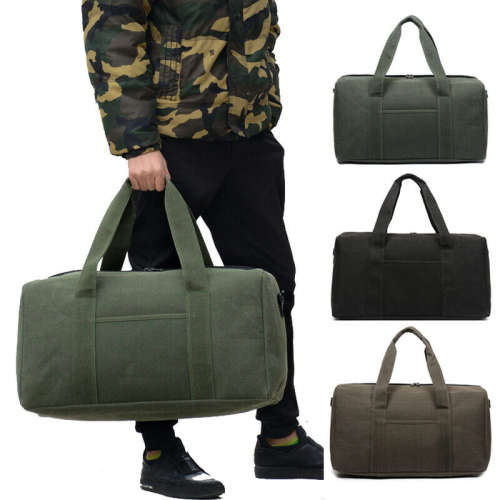 Large Capacity Canvas Weekender / Duffel Bag