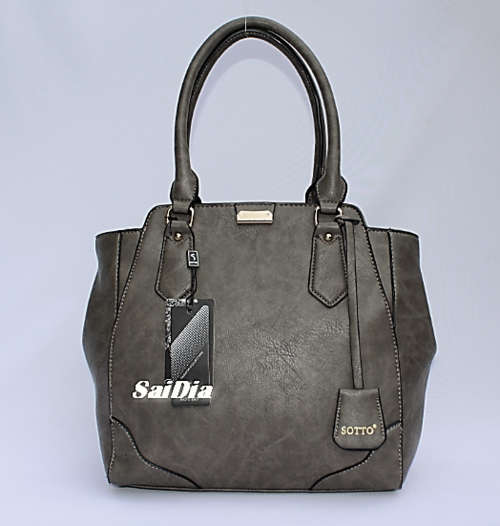 A carryall for all seasons in Gorgeous Grey- Green
