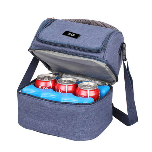 8L Double Layer Thermal Insulated Lunch Bag