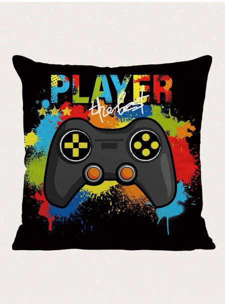 2 PCS / Set Gamepad Print Cushion Cover Without Filler  45*45 CM