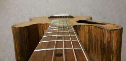 Guitar - Strat-shape semi-acoustic