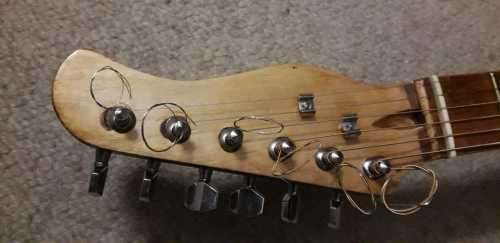 Guitar - Strat-shape semi-acoustic