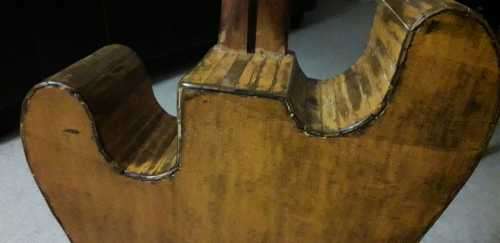 Guitar - Strat-shape semi-acoustic