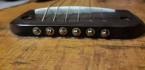 Guitar - Strat-shape semi-acoustic