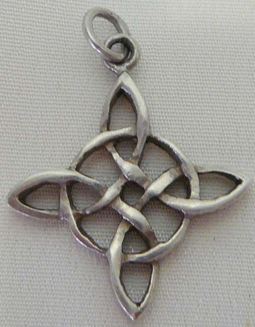 Silver Celtic Cross Pendant