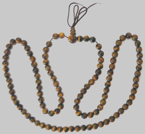 Tiger's Eye Bead Necklace