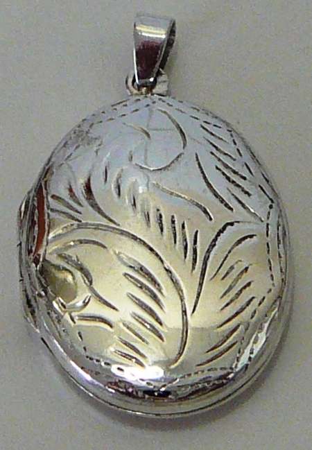Fabulous Silver Locket in Pristine Condition