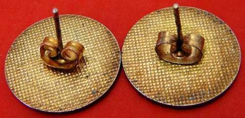 Imitation Gold Coin Earrings