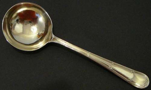 An EPNS Sugar Spoon