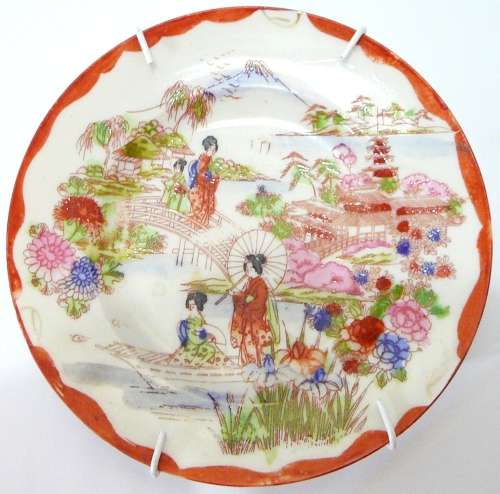 A Japanese Scene Wall Plate