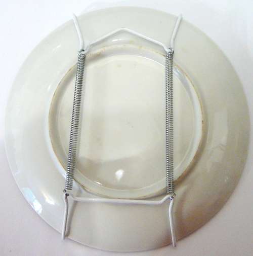 Wall Plate and Hanger in Imari Style