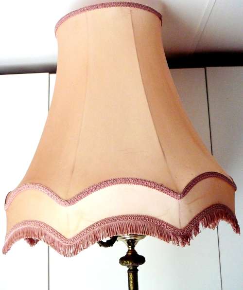 Vintage Brass and Onyx Standing Lamp