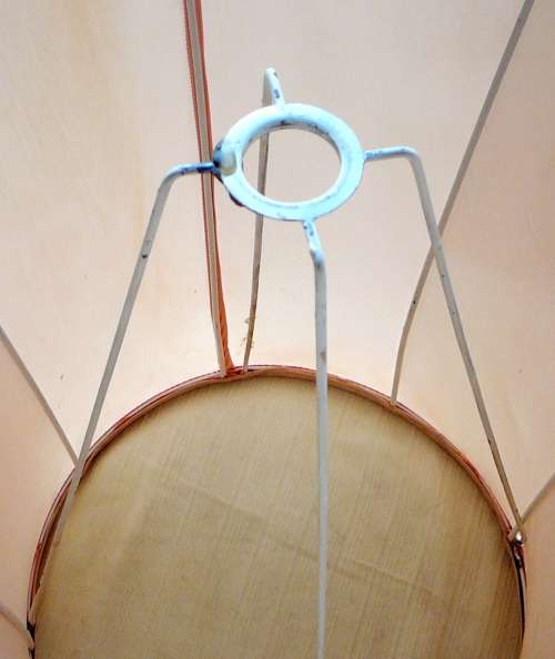 Vintage Brass and Onyx Standing Lamp