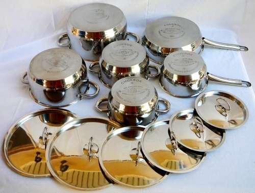 12 Piece Stainless Steel Cookware Set