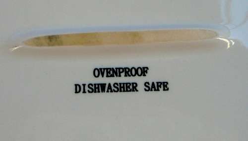 Oblong White Casserole Dish