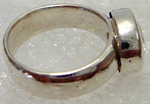 Sterling Silver and Quartz Ring