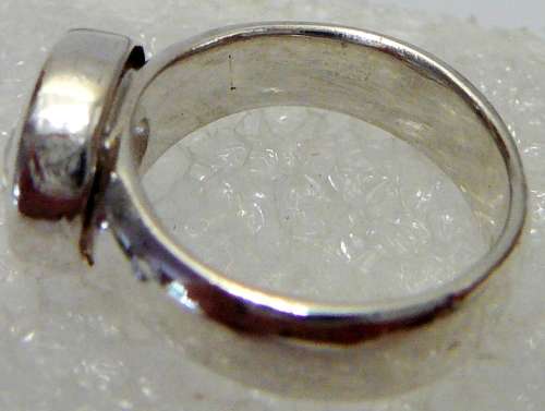 Sterling Silver and Quartz Ring